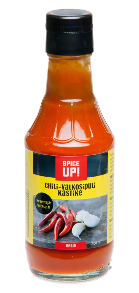 Spice Up! Chili-valkosipulikastike 200ml