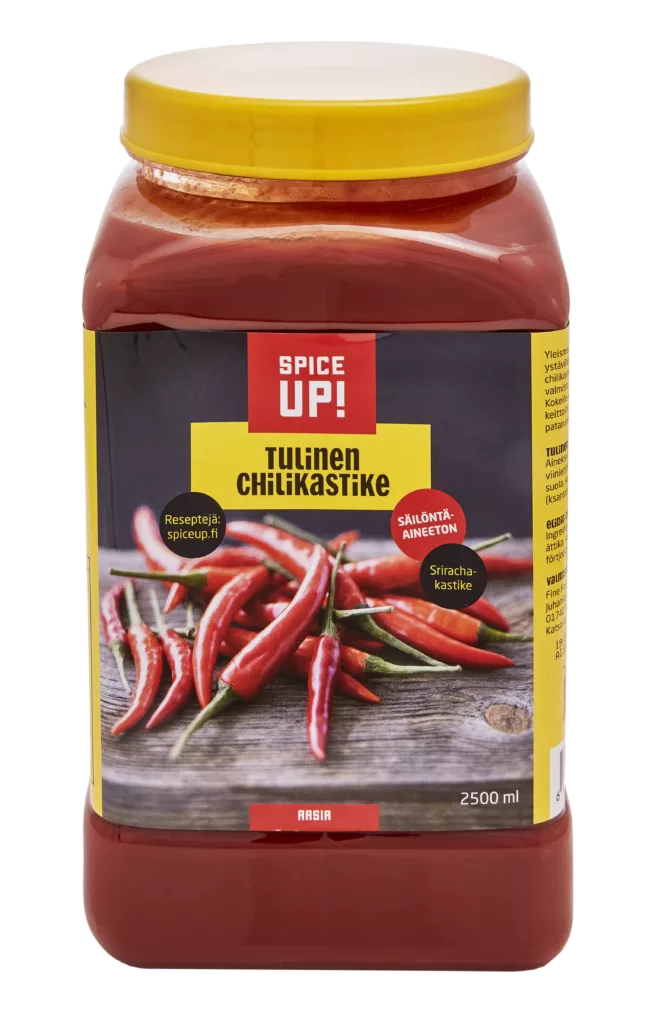 Spice Up! Tulinen chilikastike 2500ml