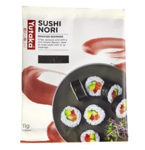 Yutaka Sushi Nori paahdettua merilevää 11g