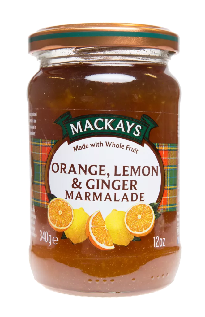 Mackays Orange-lemon-ginger marmalade 340g