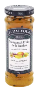 St. Dalfour Mango-passion fruit preserve 284g