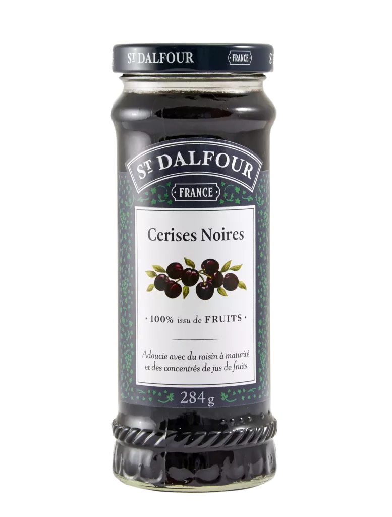 St. Dalfour Black cherry preserve 284g