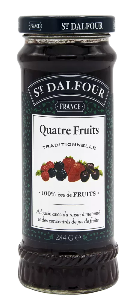 St.Dalfour 4 fruits preserve 284g