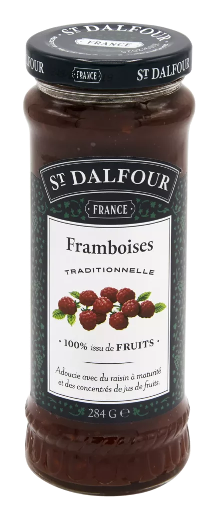 St. Dalfour Raspberry preserve 284g