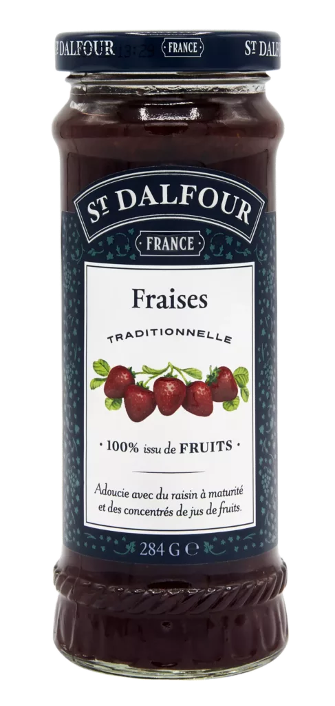 St. Dalfour Strawberry preserve 284g