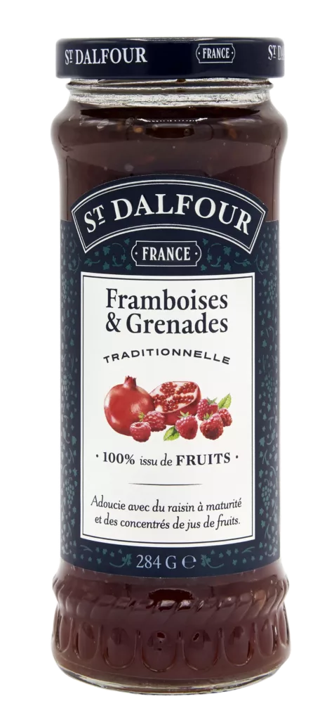 St. Dalfour Raspberry-Pomegranate preserve 284g