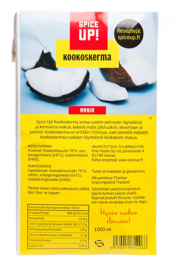 Spice Up! Kookoskerma 1000ml