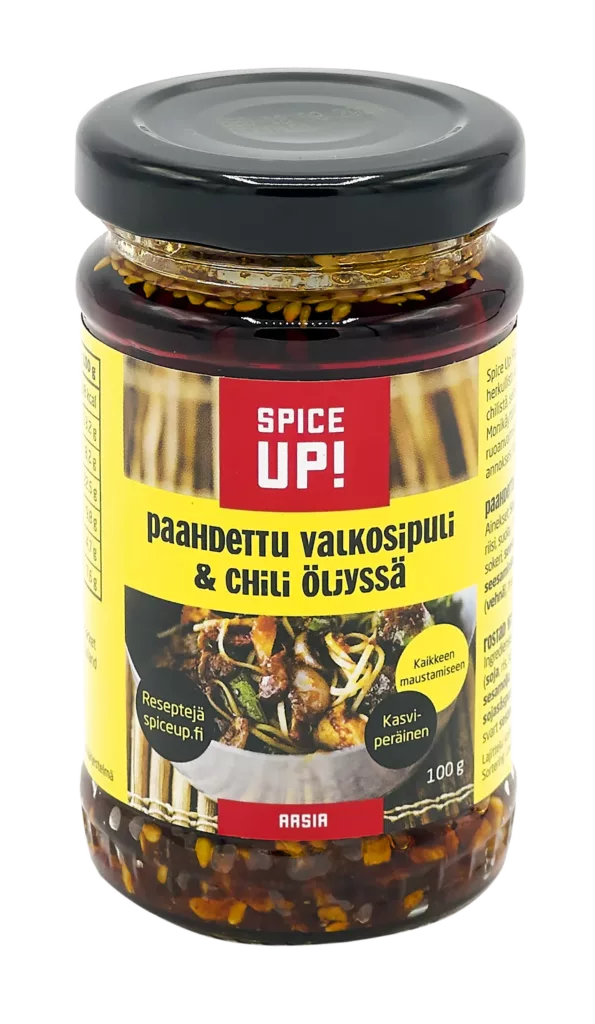 Spice Up! Paahdettu valkosipuli & chili öljyssä 100g