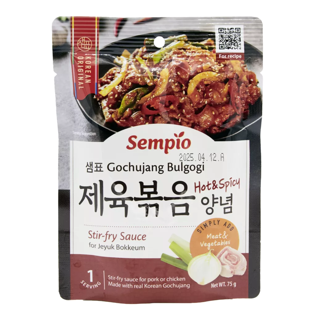 Sempio korealainen Gochujang Bulgogi kastike 75 g