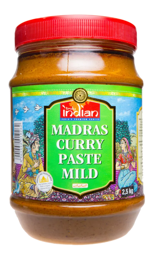 Truly Indian Madras curry paste mild 2,5 kg