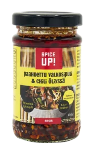 Spice Up! Paahdettu valkosipuli & chili öljyssä 100g